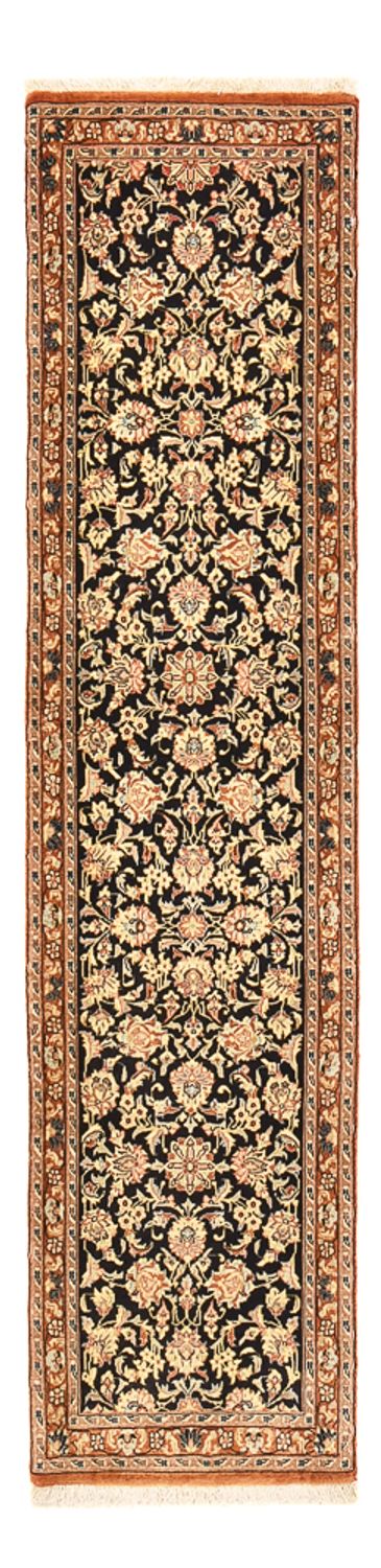 Tapis de couloir Tapis persan - Ghom - Royal - 210 x 50 cm - beige foncé