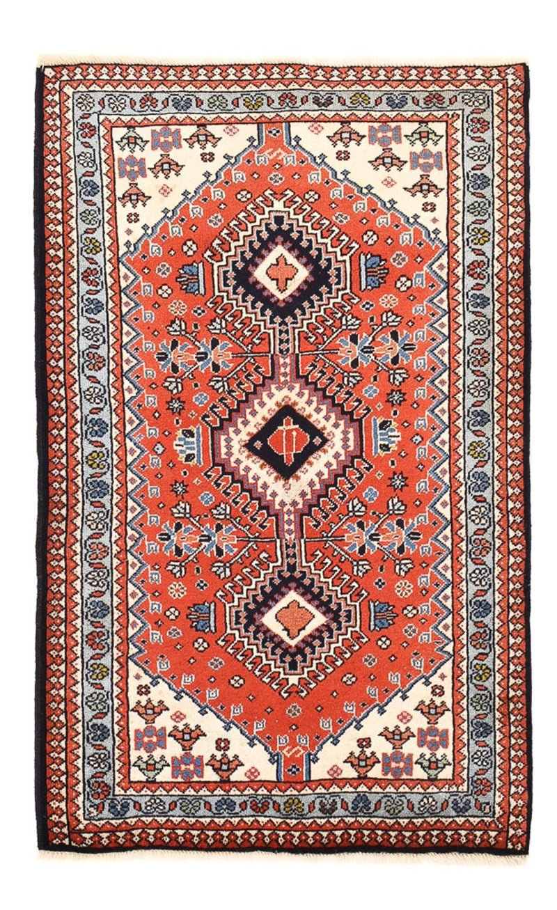 Tapis persan - Nomadic - 121 x 75 cm - rouge
