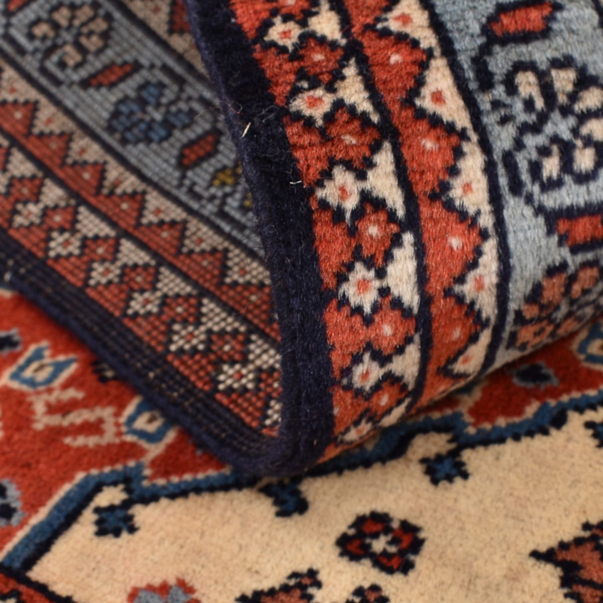 Tapis persan - Nomadic - 121 x 75 cm - rouge