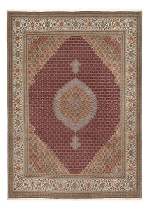 Tapis persan - Tabriz - Royal - 351 x 250 cm - rouge bordeaux