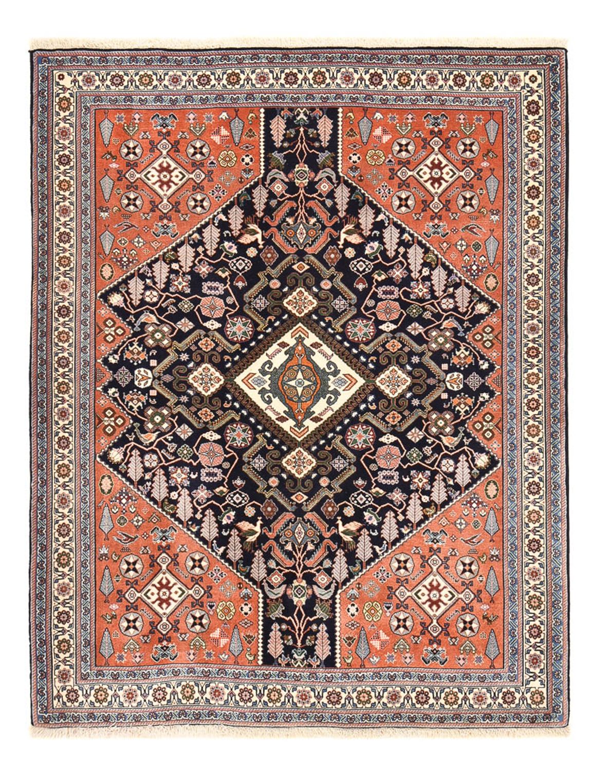 Tapis Gabbeh - Persan Kashkuli - 203 x 159 cm - multicolore