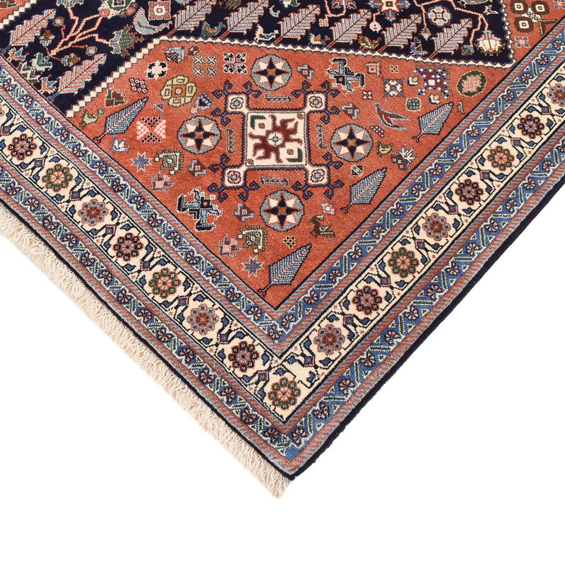 Tapis Gabbeh - Persan Kashkuli - 203 x 159 cm - multicolore