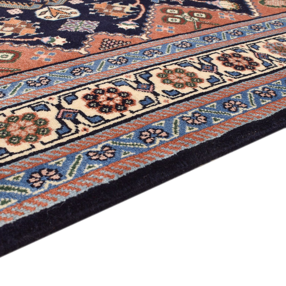Tapis Gabbeh - Persan Kashkuli - 203 x 159 cm - multicolore