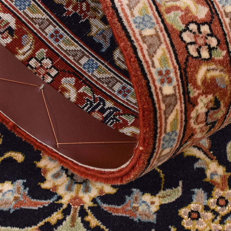 Tapis de couloir Tapis persan - Ghom - Royal - 205 x 52 cm - beige foncé