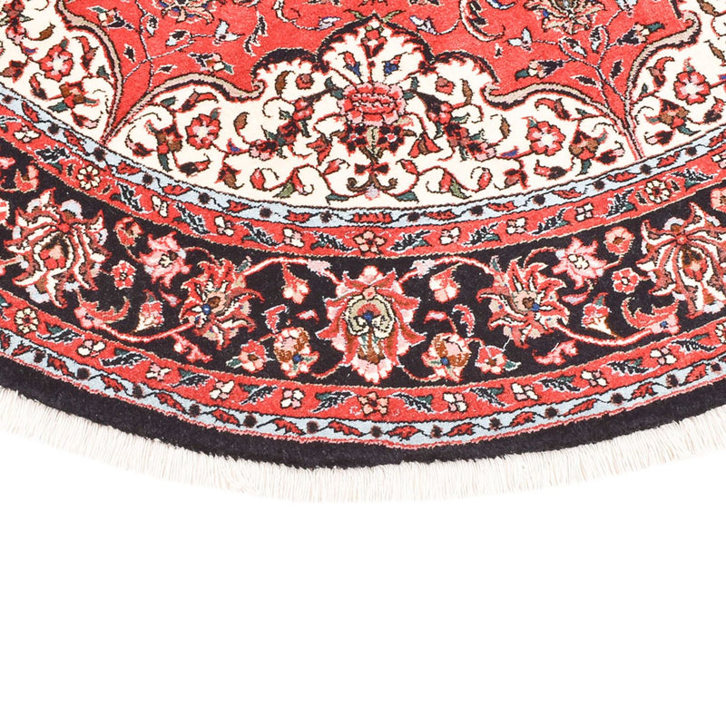Tapis persan - Bidjar ronde  - 150 x 150 cm - rouge
