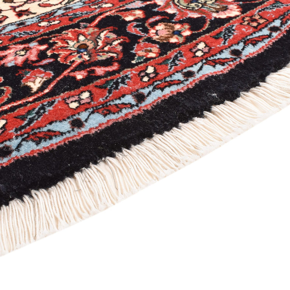 Tapis persan - Bidjar ronde  - 150 x 150 cm - rouge