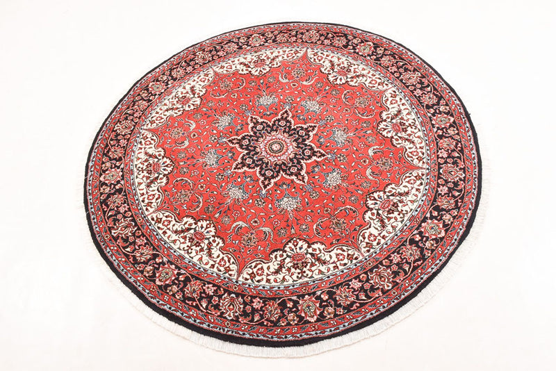 Tapis persan - Bidjar ronde  - 150 x 150 cm - rouge