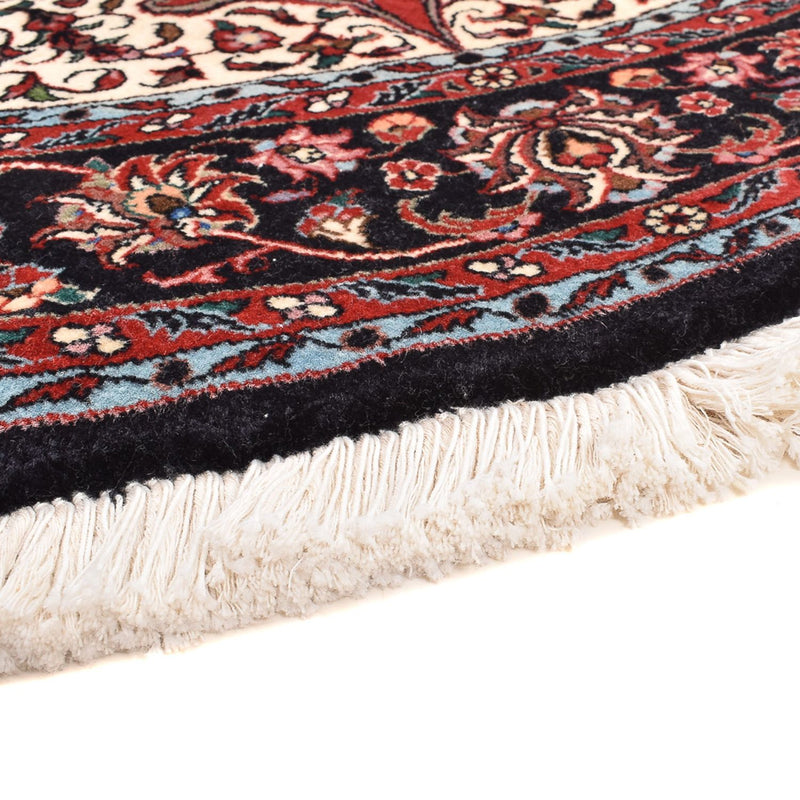 Tapis persan - Bidjar ronde  - 150 x 150 cm - rouge