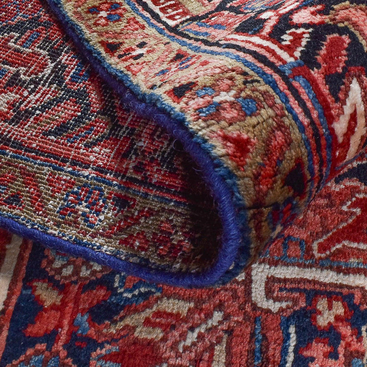 Tapis persan - Nomadic - 340 x 239 cm - rouge