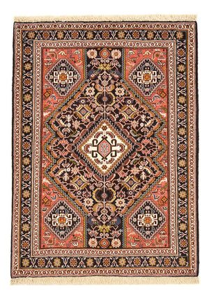 Tapis Gabbeh - Persan Kashkuli - 158 x 110 cm - rouge clair