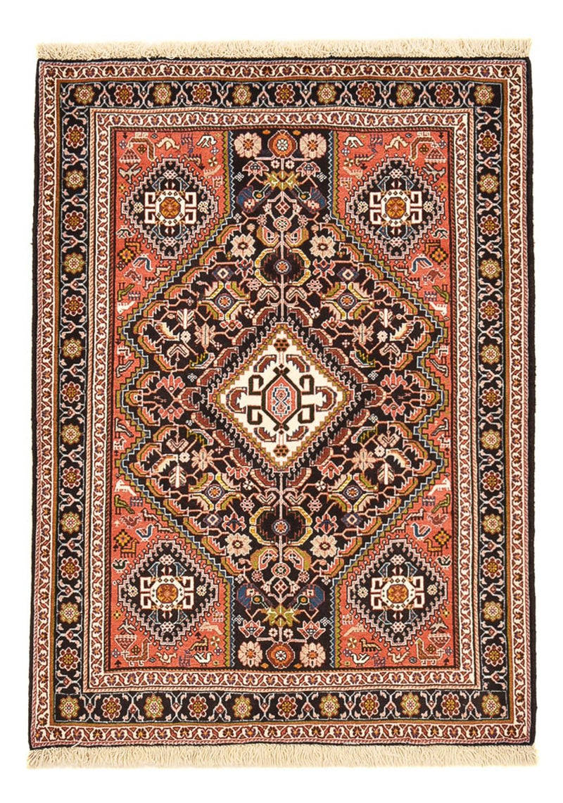 Tapis Gabbeh - Persan Kashkuli - 158 x 110 cm - rouge clair