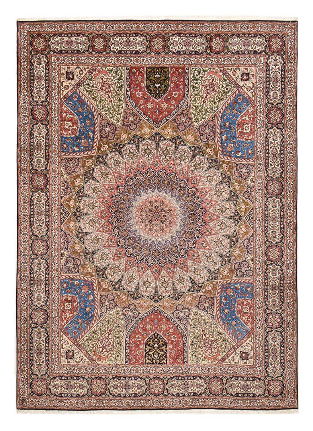 Tapis persan - Tabriz - Royal - 411 x 302 cm - multicolore