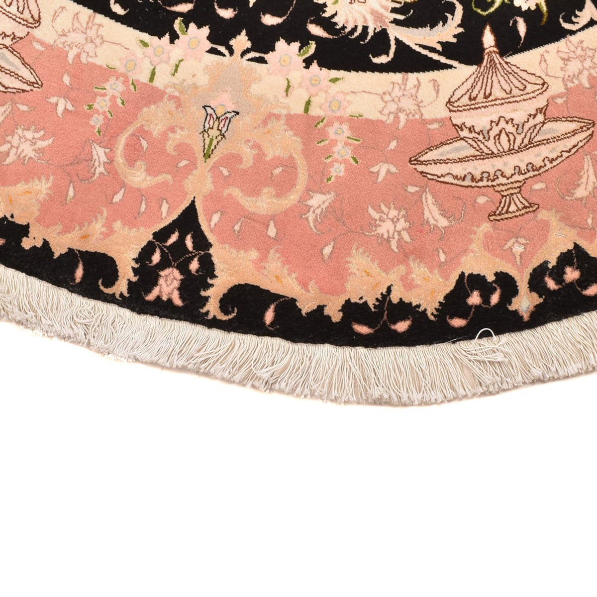 Tapis persan - Tabriz - Premium ronde  - 200 x 200 cm - multicolore