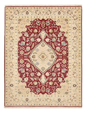 Tapis persan - Tabriz - Royal - 210 x 153 cm - rouge