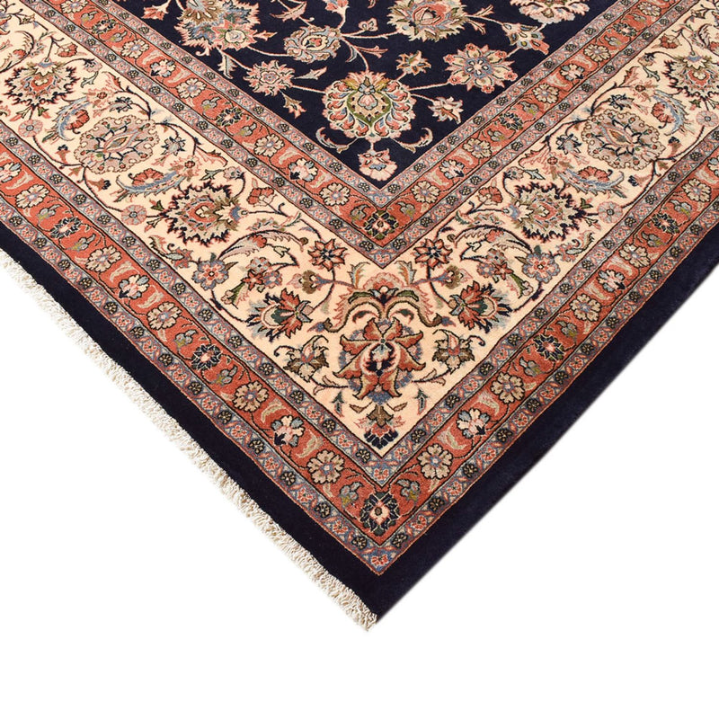 Tapis persan - Classique - Royal - 388 x 300 cm - bleu foncé