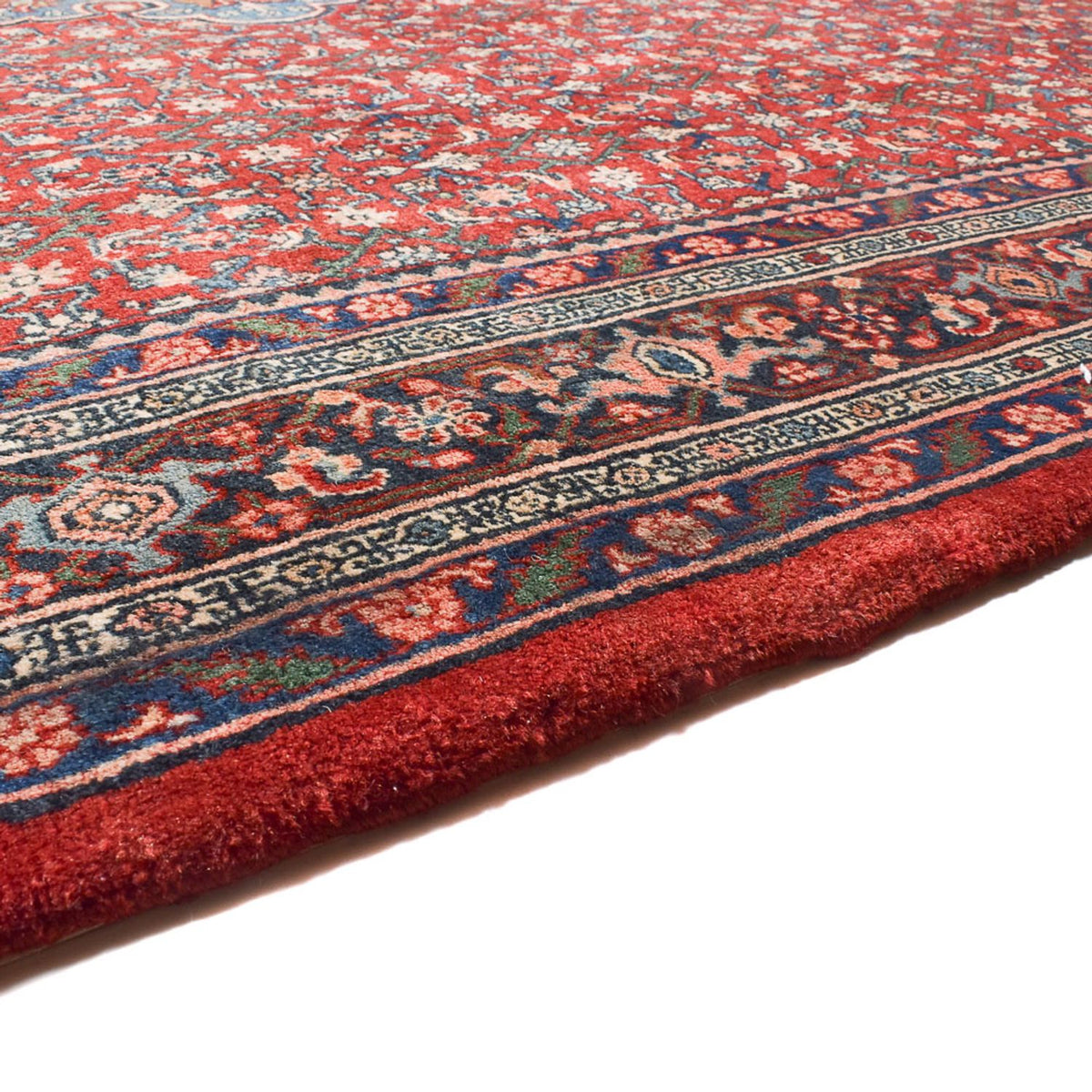 Tapis persan - Bidjar - 300 x 221 cm - rouge clair