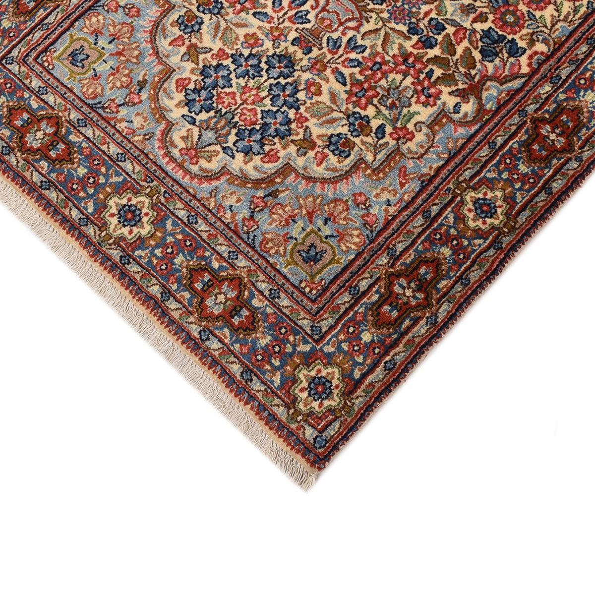 Tapis de couloir Tapis persan - Royal - 373 x 77 cm - beige clair