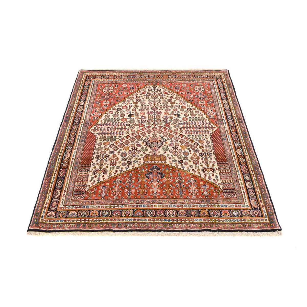 Tapis Gabbeh - Persan Kashkuli - 180 x 143 cm - multicolore