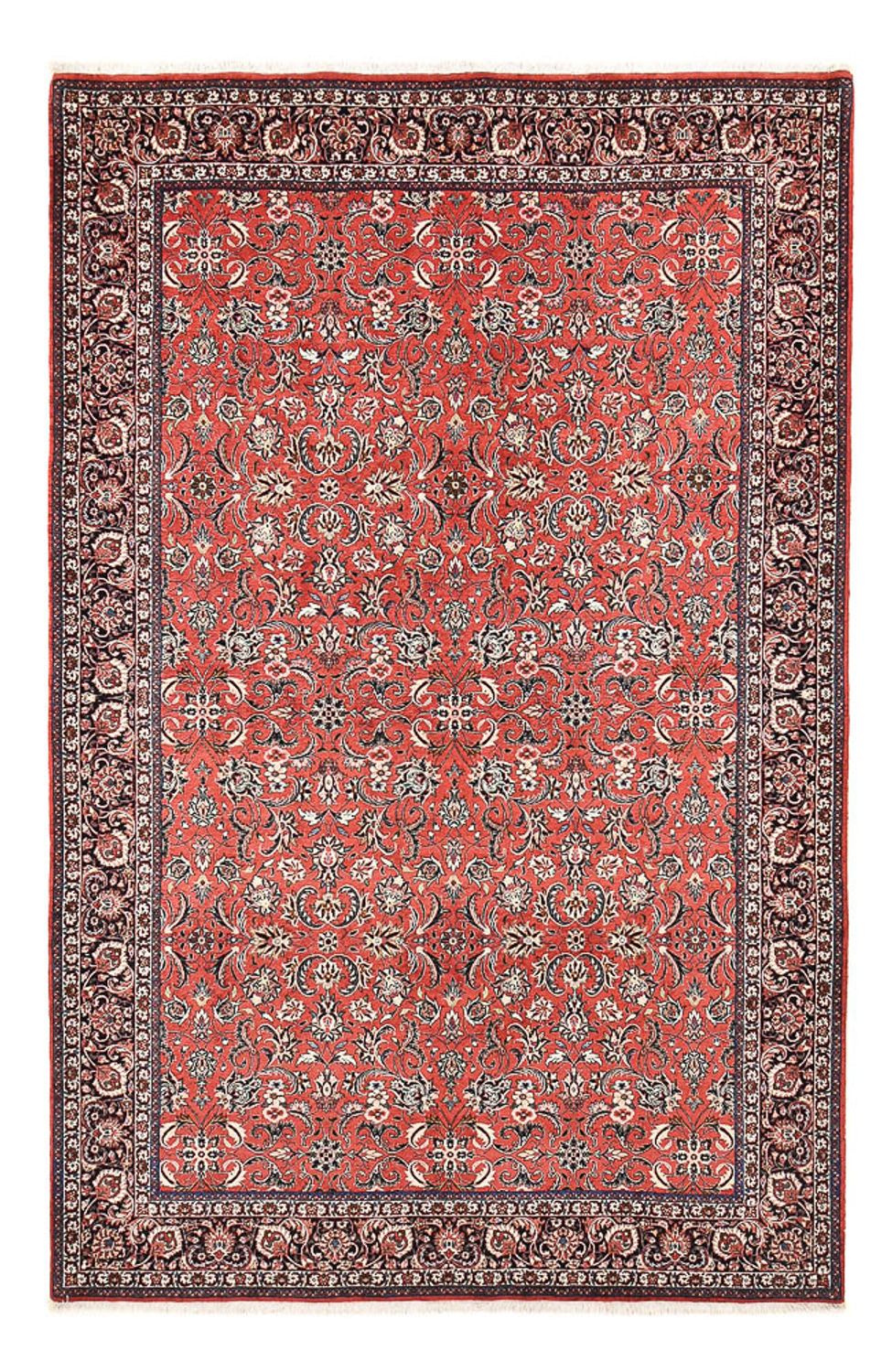 Tapis persan - Bidjar - 317 x 210 cm - rouge