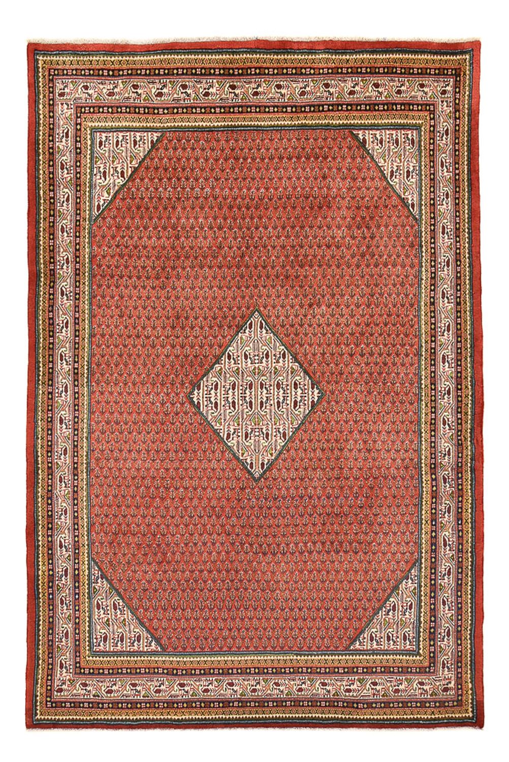 Tapis persan - Classique - 318 x 210 cm - rouge