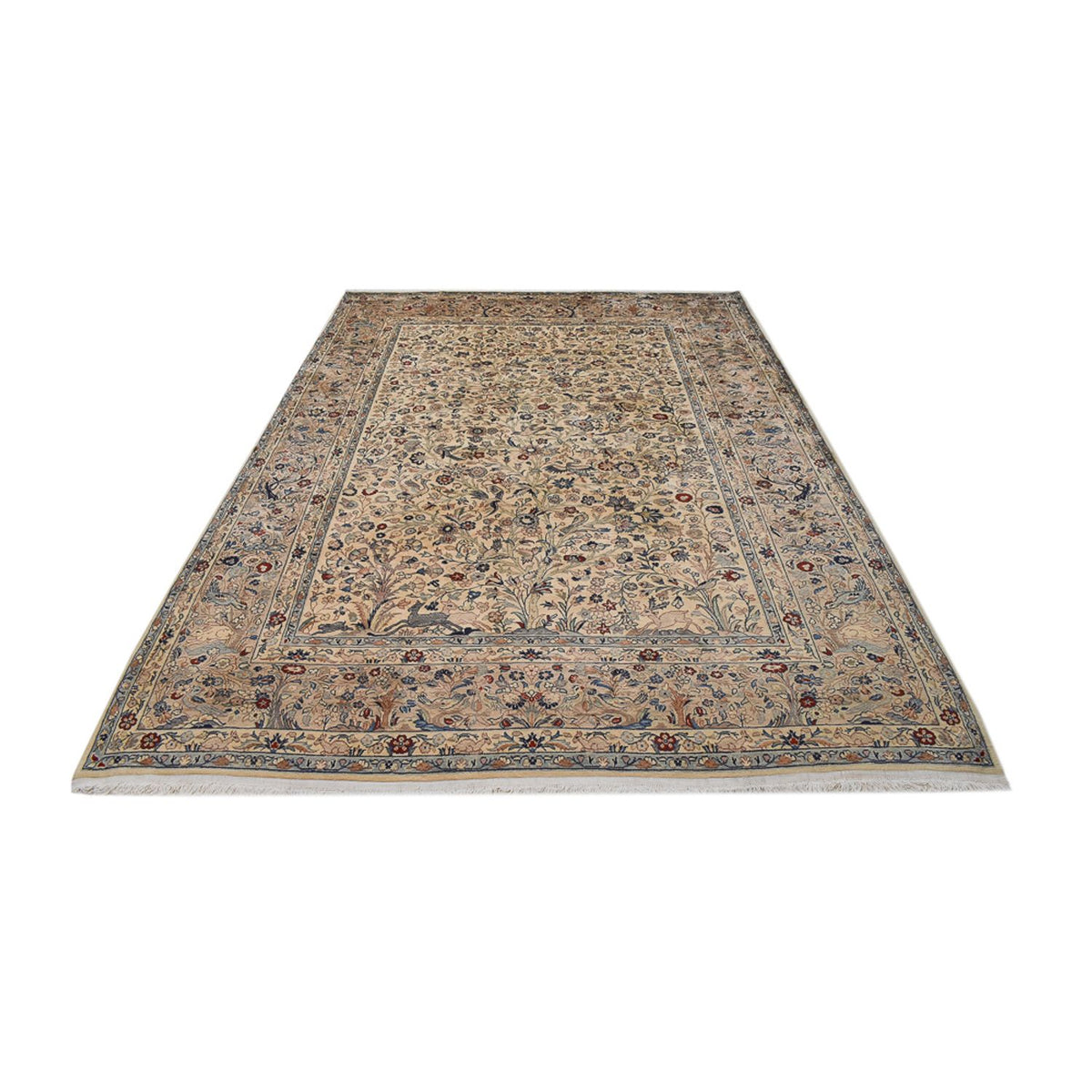 Tapis persan - Keshan - 352 x 249 cm - sable