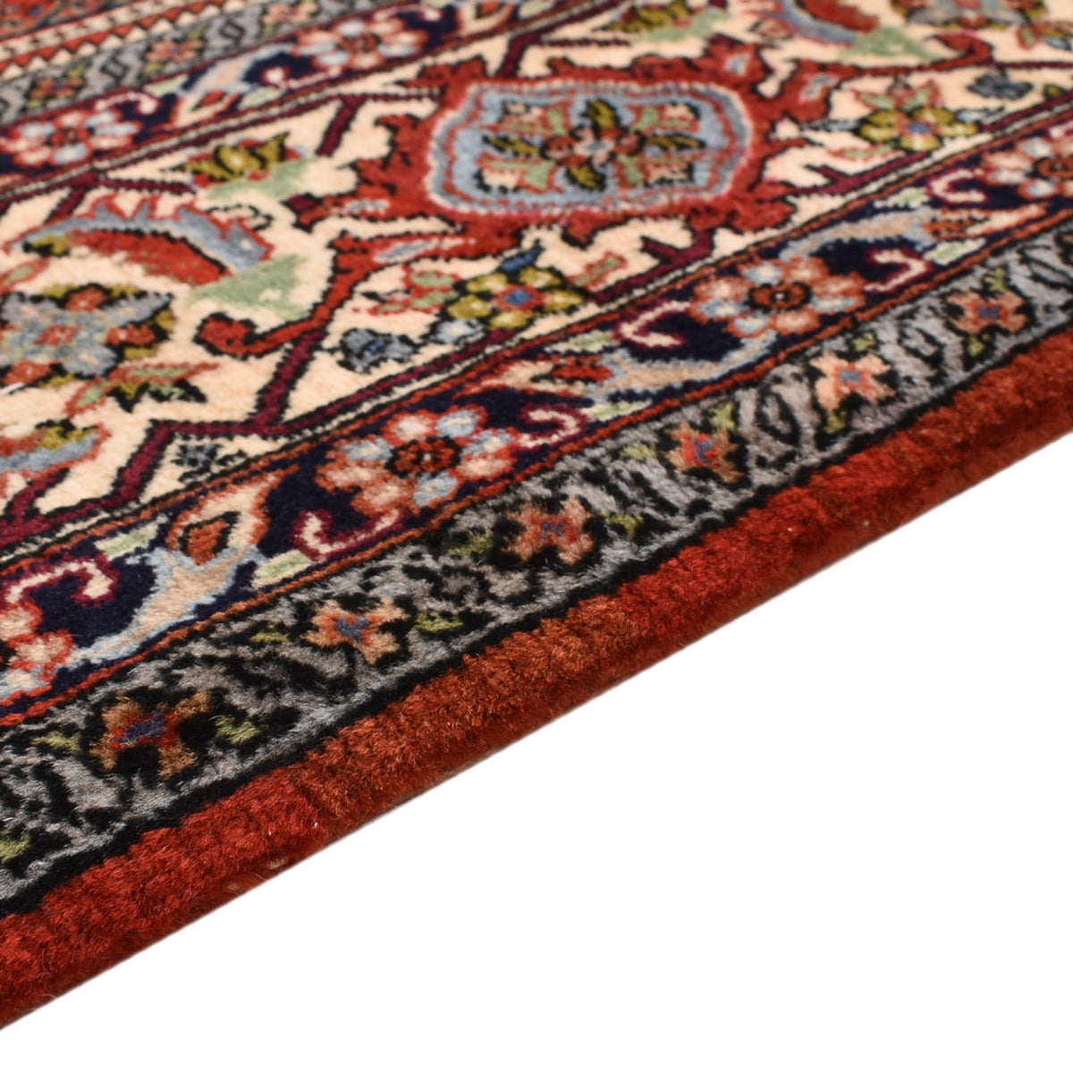 Tapis persan - Bidjar - 222 x 138 cm - rouille