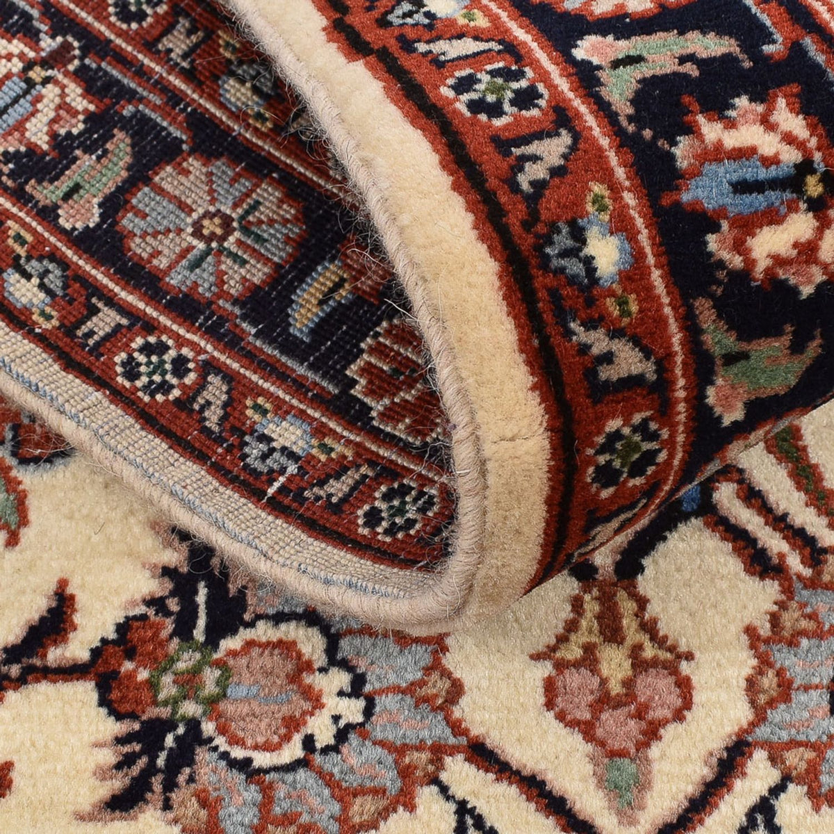 Tapis de couloir Tapis persan - Classique - 215 x 80 cm - crème