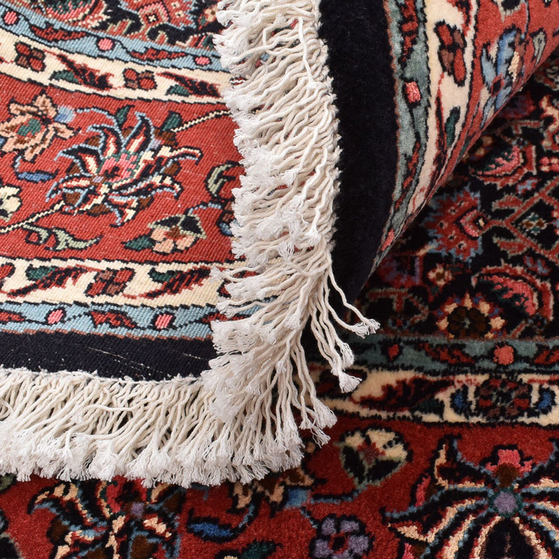 Tapis persan - Bidjar ronde  - 150 x 150 cm - rouille