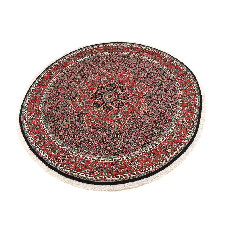 Tapis persan - Bidjar ronde  - 150 x 150 cm - rouille