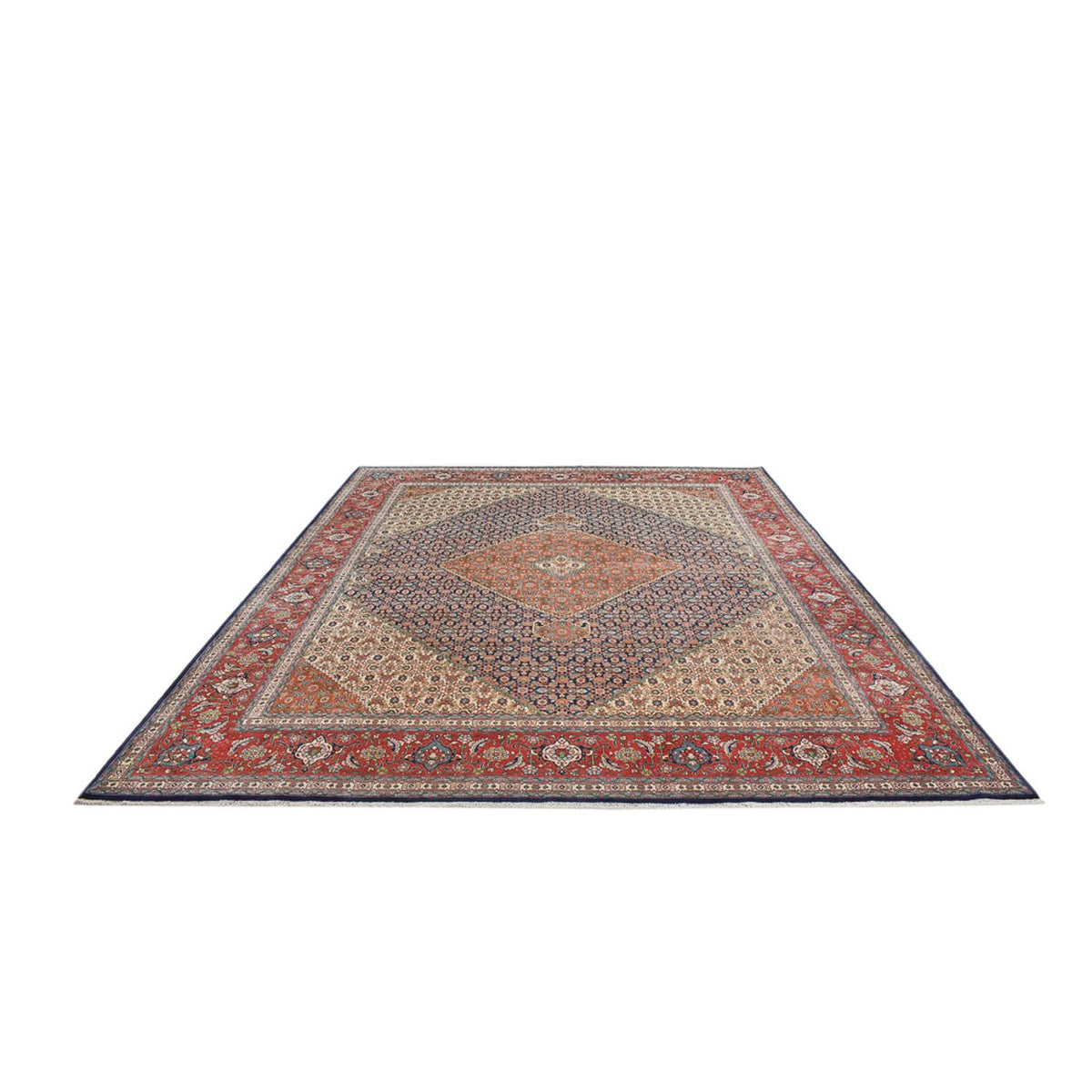Tapis persan - Tabriz - Royal - 383 x 302 cm - rouille