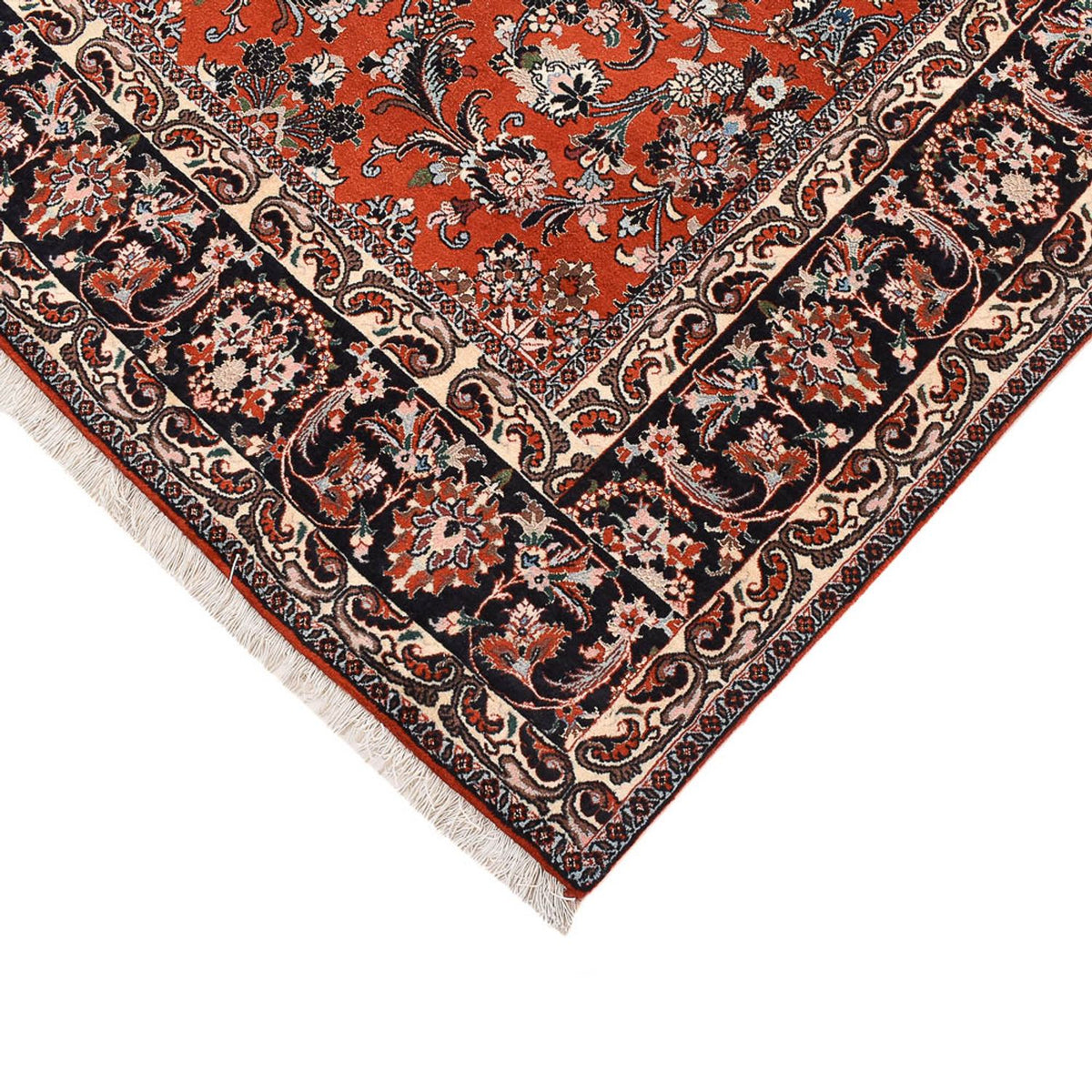 Tapis persan - Bidjar - 295 x 202 cm - rouge clair