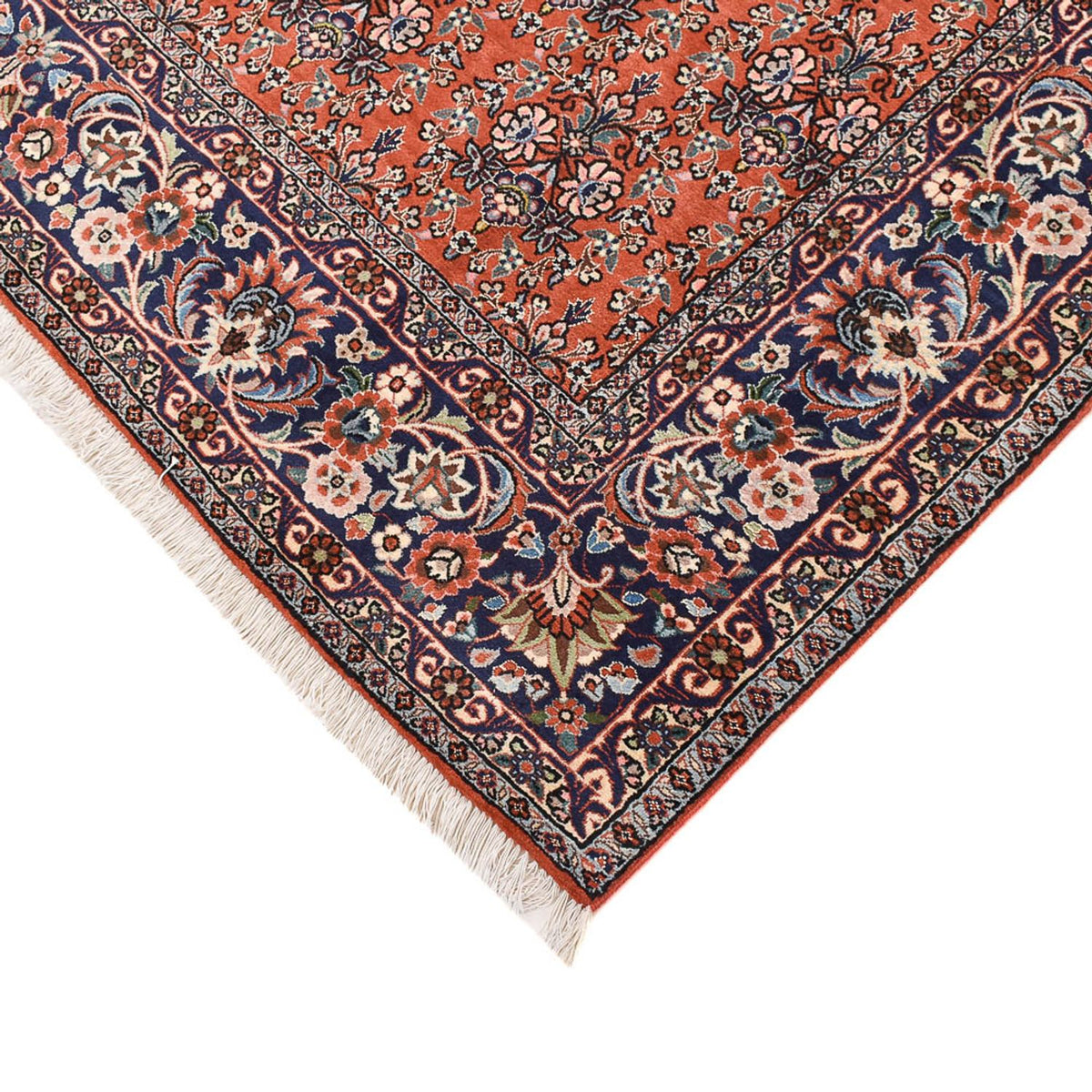 Tapis persan - Bidjar - 297 x 202 cm - rouge clair