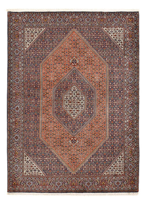 Tapis persan - Bidjar - 250 x 180 cm - rouge clair