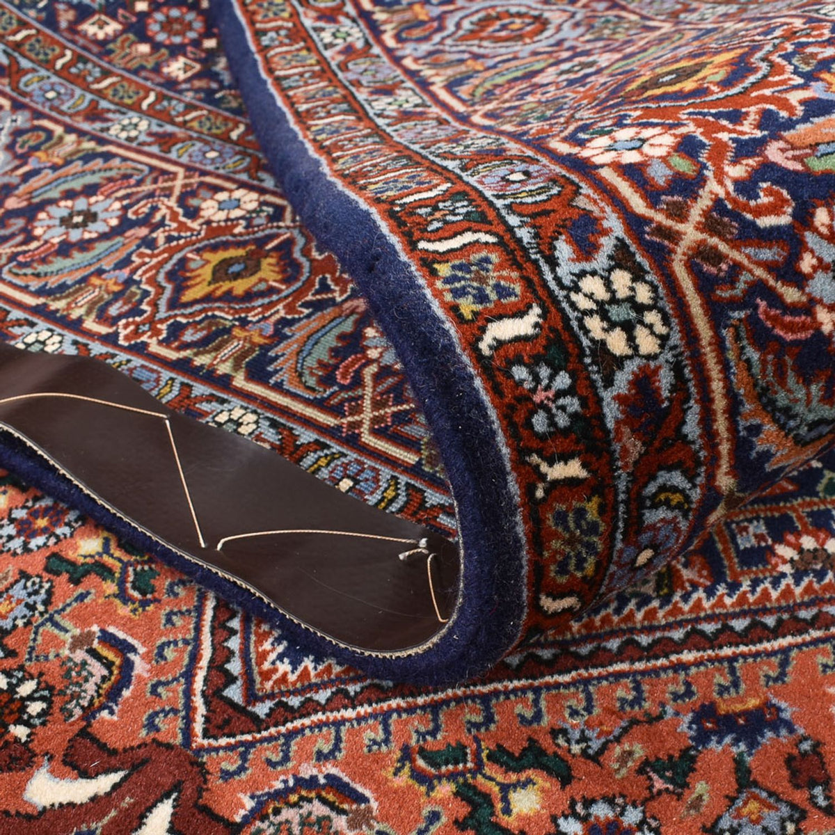 Tapis persan - Bidjar - 250 x 180 cm - rouge clair