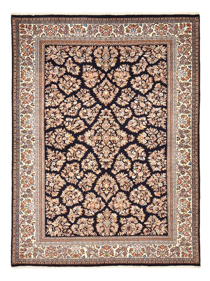 Tapis persan - Classique - 239 x 174 cm - bleu foncé