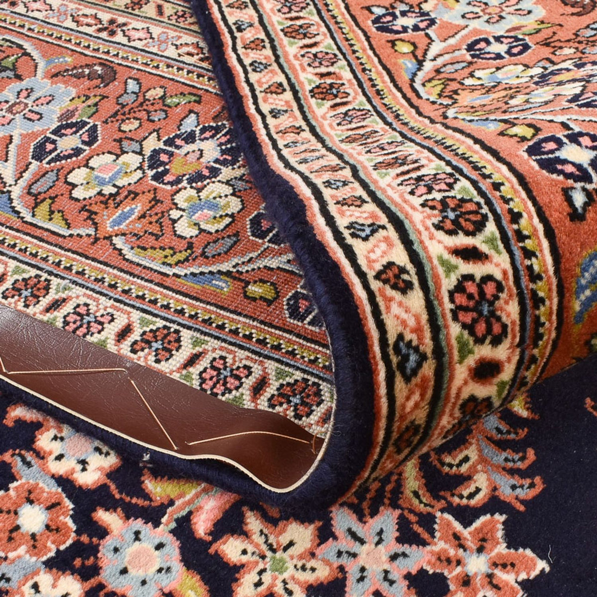 Tapis persan - Classique - 237 x 177 cm - bleu foncé