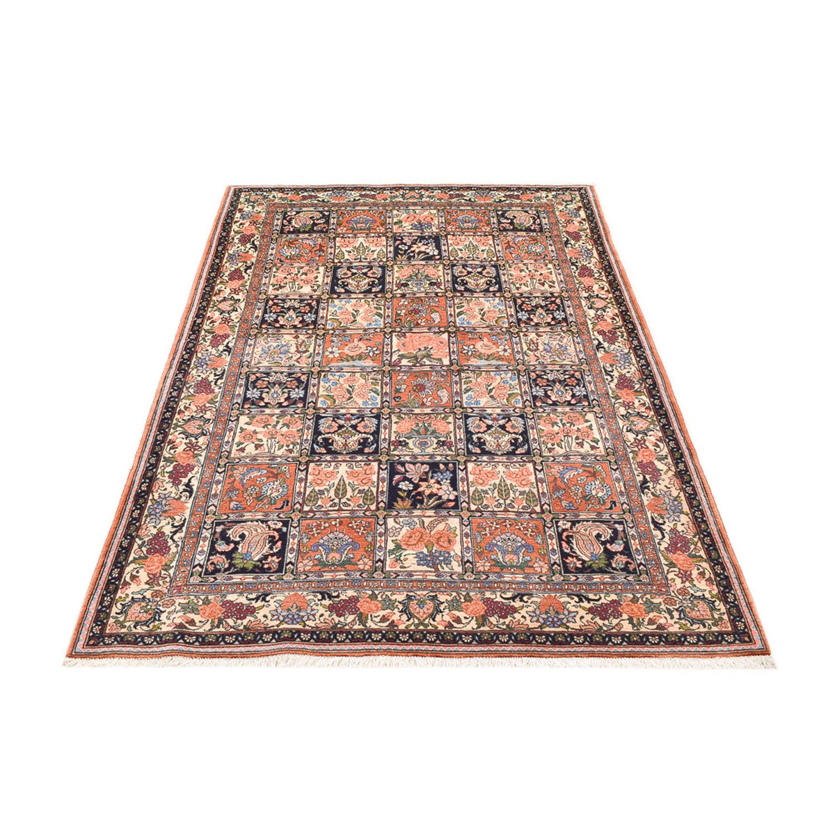 Tapis persan - Nomadic - 221 x 153 cm - multicolore