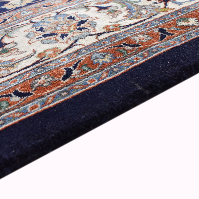 Tapis persan - Classique - Royal - 341 x 252 cm - bleu foncé