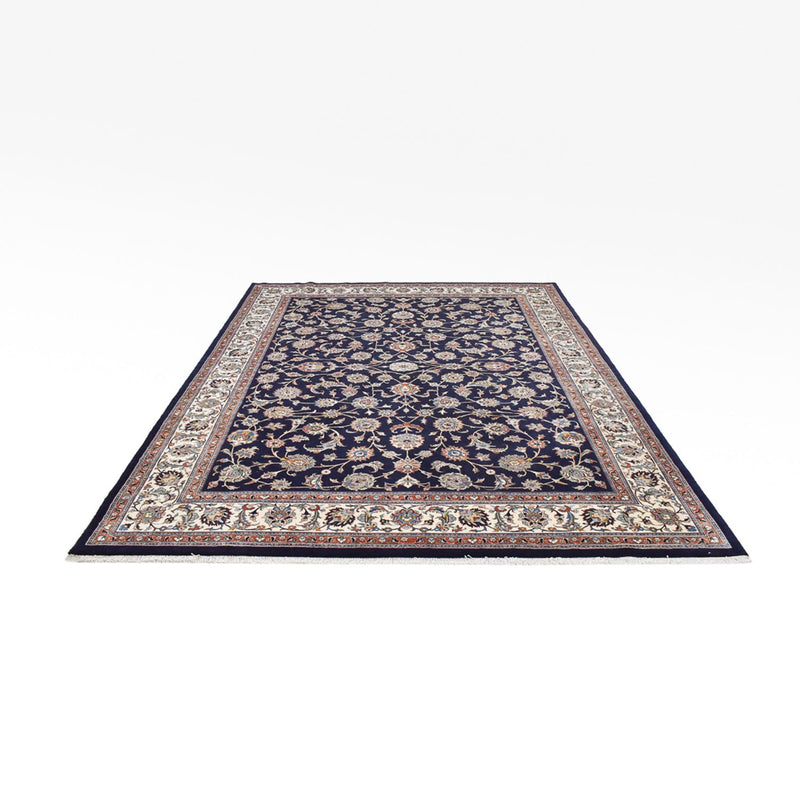Tapis persan - Classique - Royal - 341 x 252 cm - bleu foncé