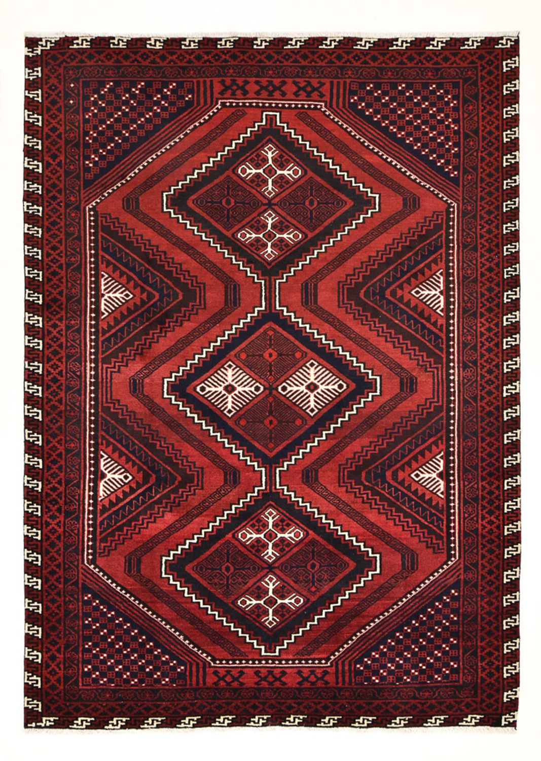 Tapis persan - Royal - 314 x 215 cm - rouge bordeaux