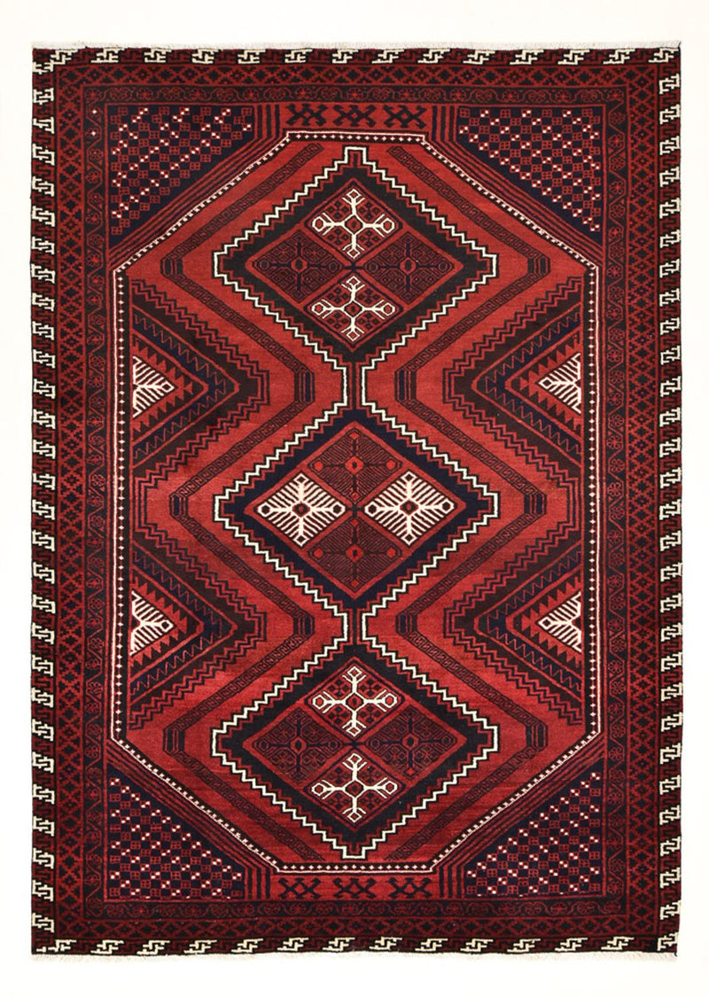 Tapis persan - Royal - 314 x 215 cm - rouge bordeaux