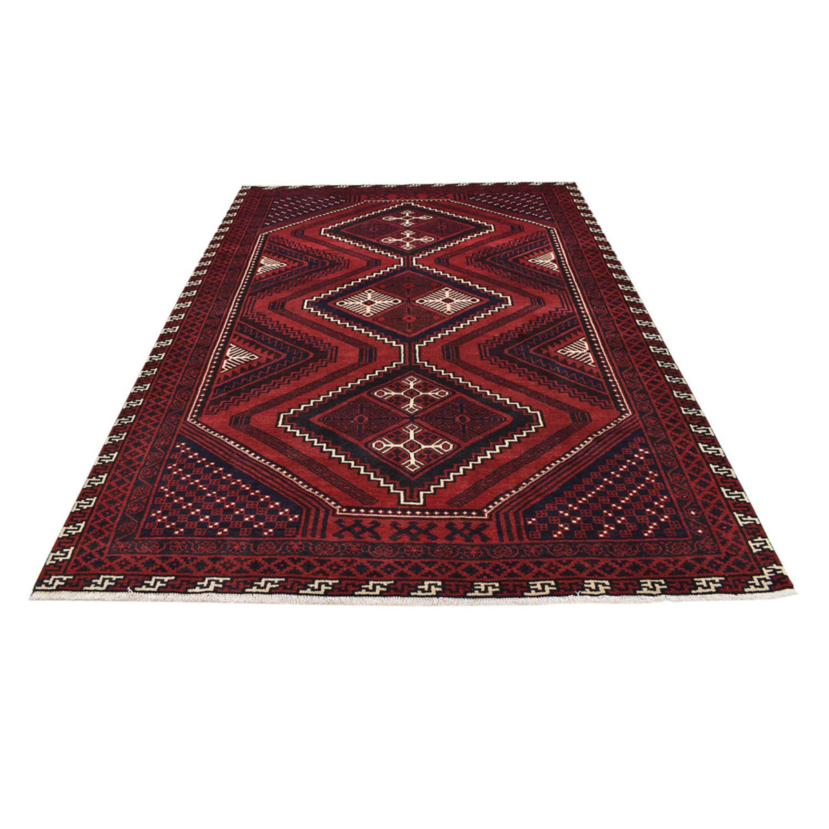 Tapis persan - Royal - 314 x 215 cm - rouge bordeaux