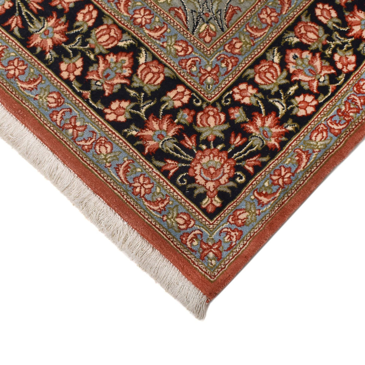 Tapis persan - Classique - 215 x 146 cm - beige foncé