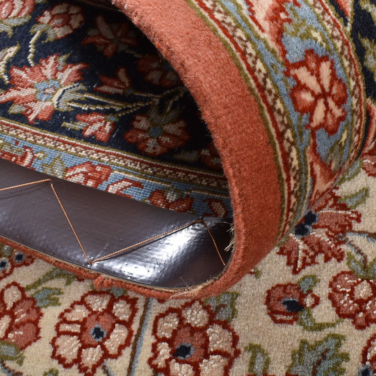 Tapis persan - Classique - 215 x 146 cm - beige foncé