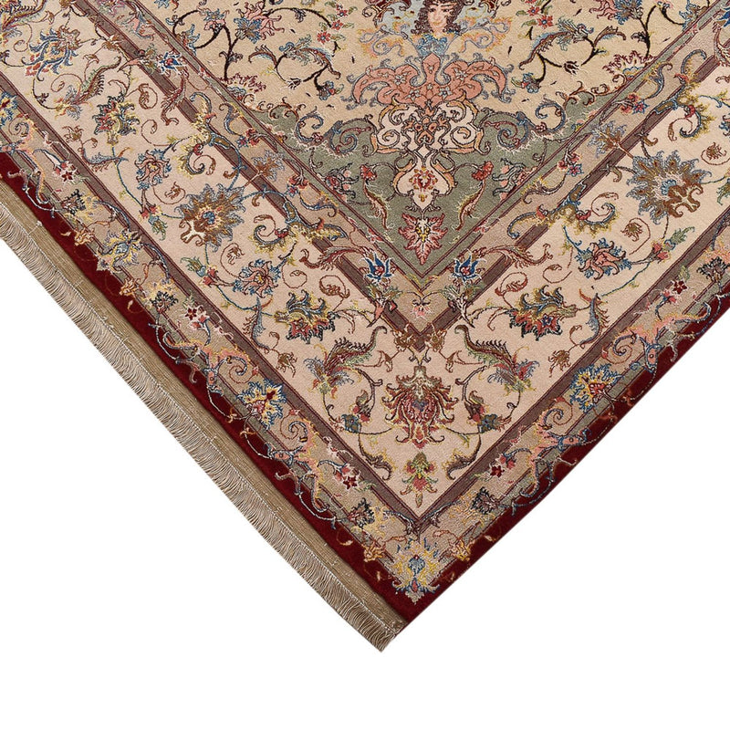 Tapis persan - Tabriz - Royal - 305 x 198 cm - rouge