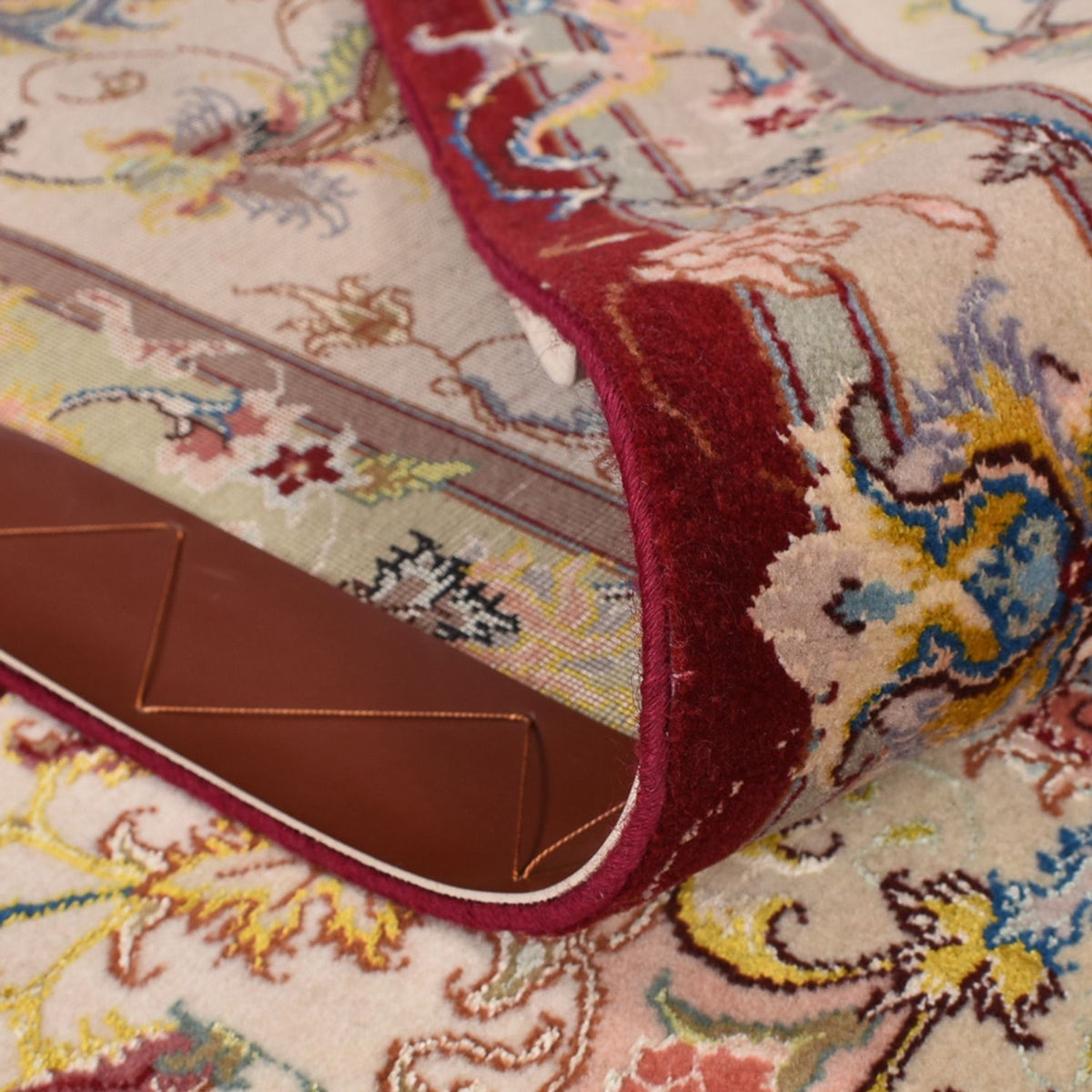 Tapis persan - Tabriz - Royal - 305 x 198 cm - rouge