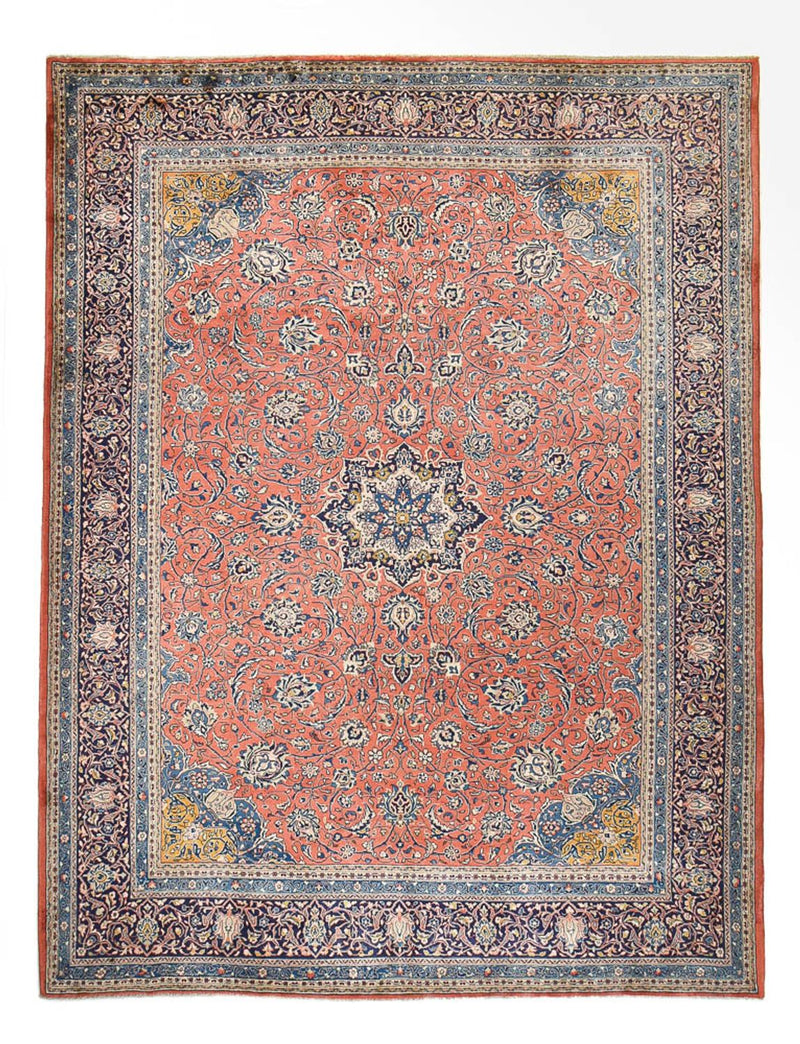 Tapis persan - Classique - Royal - 383 x 289 cm - rouge