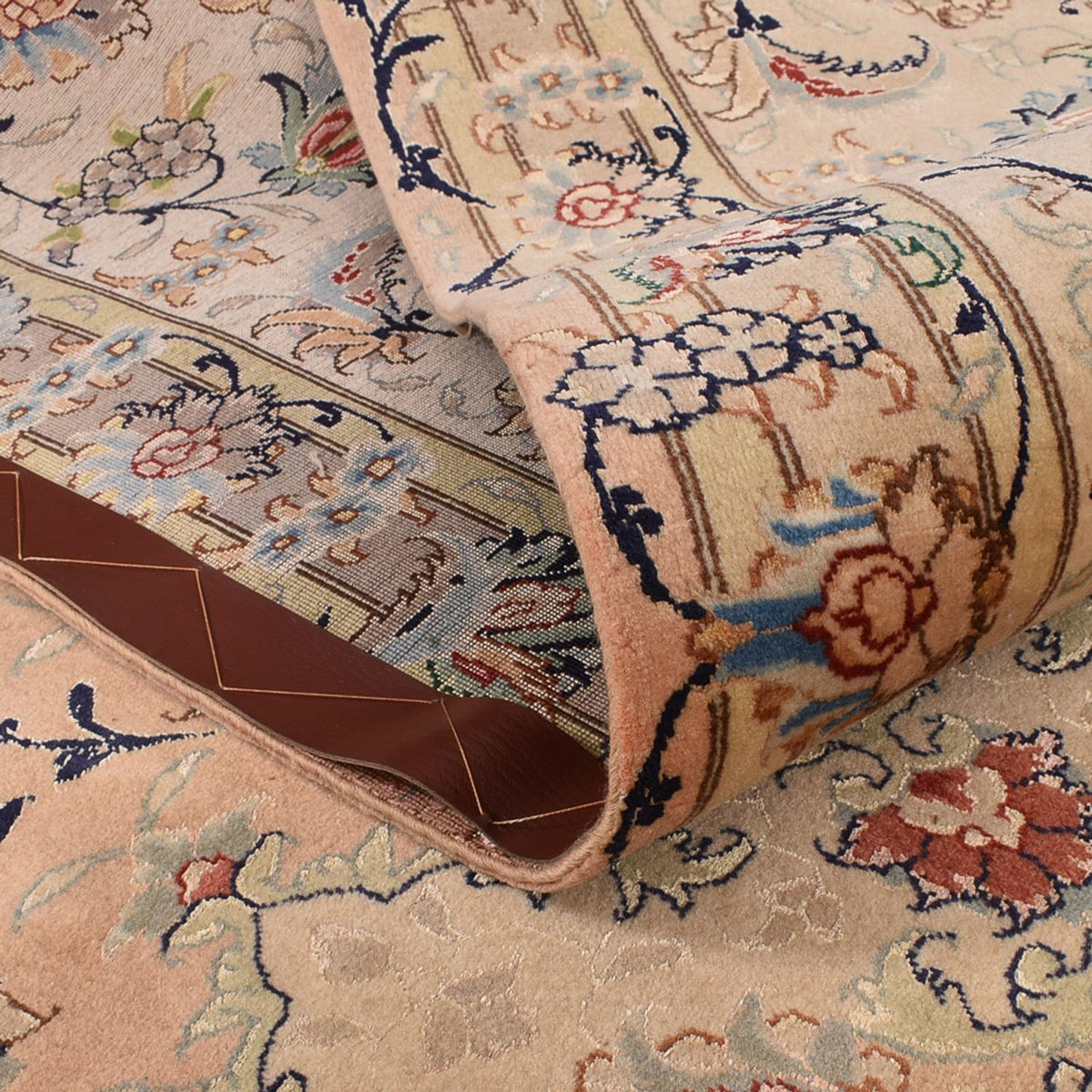 Tapis persan - Tabriz - Royal - 367 x 258 cm - beige foncé