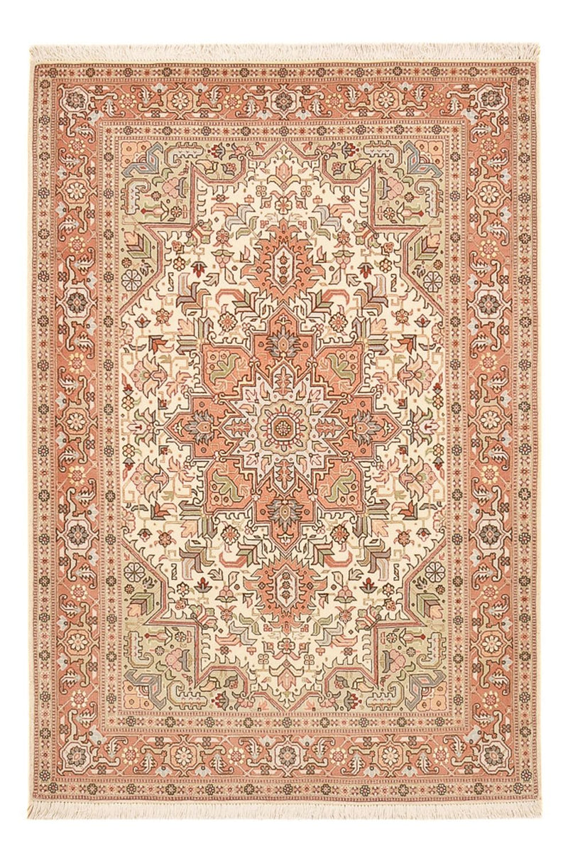 Tapis persan - Tabriz - Royal - 159 x 102 cm - rouge clair