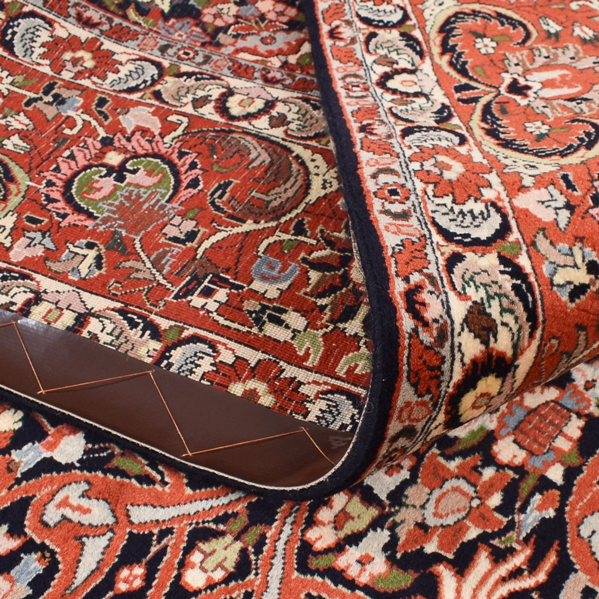 Tapis persan - Bidjar - 300 x 198 cm - rouille